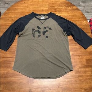 The North Face Shirt Olive Green & Black